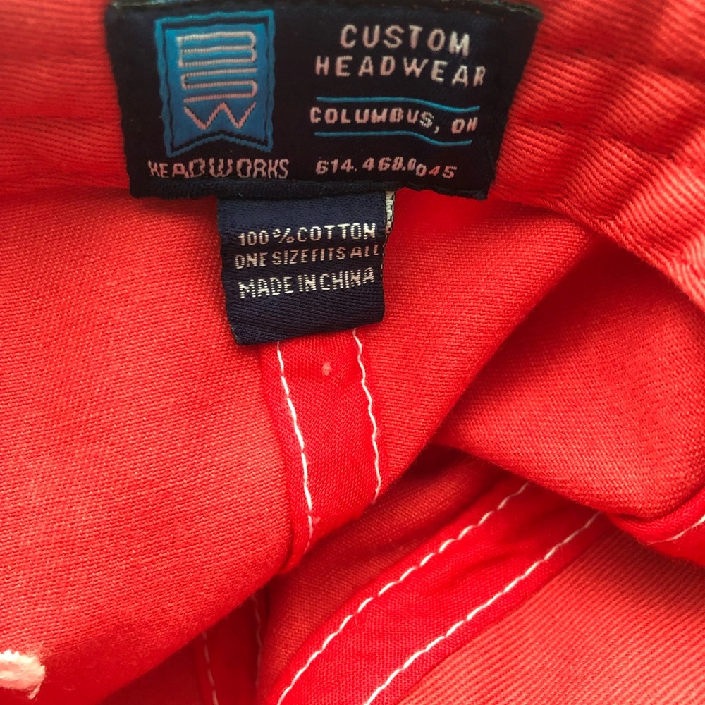 Pineapple Willy’s Red Fitted Baseball Cap - image 5